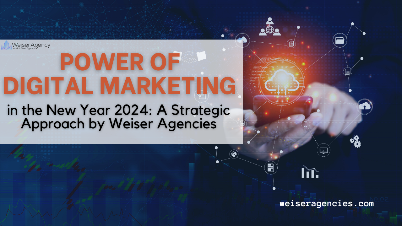 Power of Digital Marketing in the New Year 2024: A Strategic Approach by Weiser Agencies