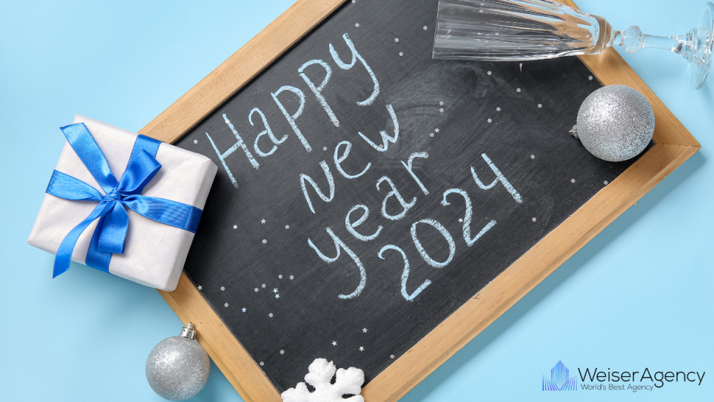 Embracing a Prosperous Future: Best Wishes for New Year 2024 from Weiser Agencies
