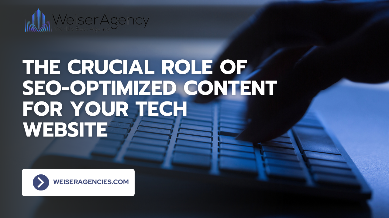 The Crucial Role of SEO-Optimized Content for Your Tech Website