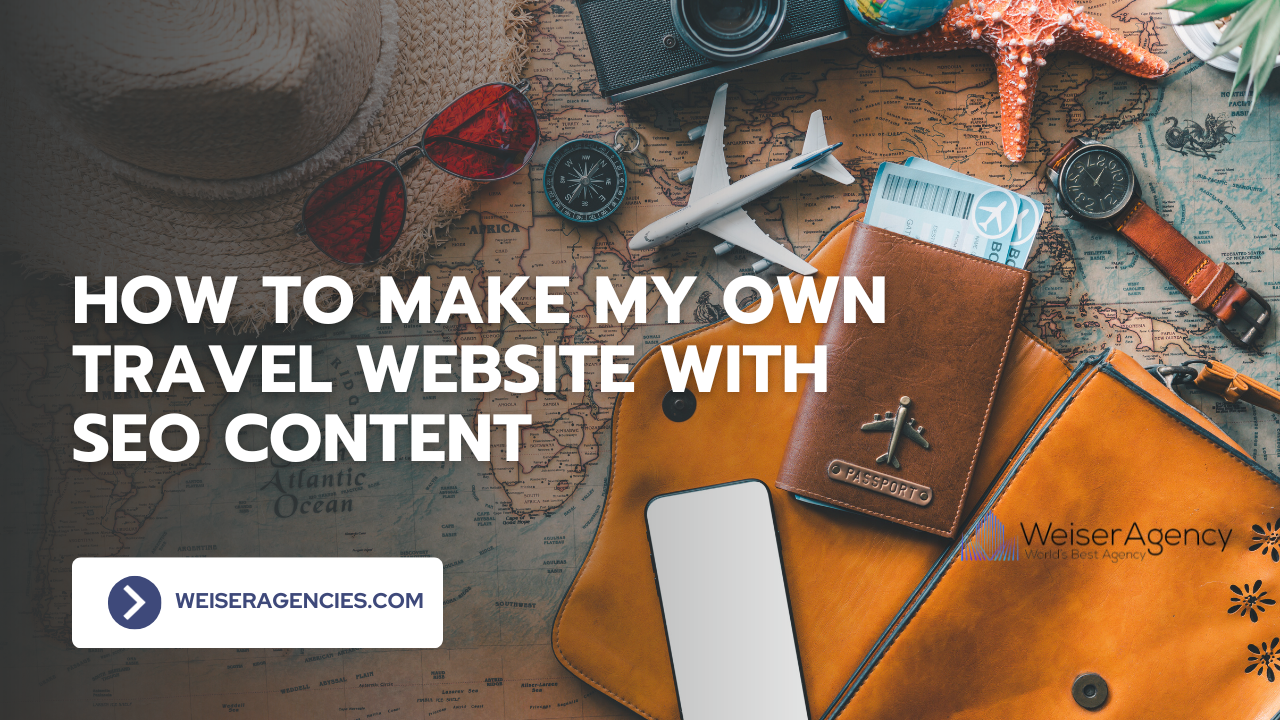 How to make my own travel website with SEO content